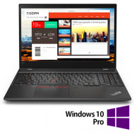 Laptop Refurbished LENOVO ThinkPad T580, Intel Core i5-8250U 1.70 - 3.40GHz, 8GB DDR4, 256GB SSD, 15.6 Inch Full HD, Webcam + Windows 10 Pro