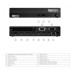 Mini PC Second Hand Lenovo ThinkCentre M70q, Intel Core i5-11400T 2.00-3.60GHz, 8GB DDR4, 256GB SSD