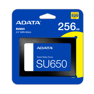 SSD NOU ADATA SU650, 256GB, 2.5 Inch, SATA-III