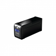 UPS TED Electric 700VA/400W, Cu stabilizator, Display LCD, 2 x Schuko
