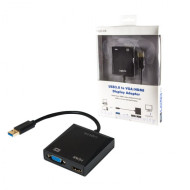 Adaptor USB 3.0 (T) - HDMI (M) / VGA (M)