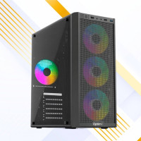 OptimX Prime 3 – Carcasa ATX cu Design Premium, Sticlă Temperată și 4 Ventilatoare RGB instalate OptimX Prime 3 – Carcasa ATX cu Design Premium, Sticlă Temperată și 4 Ventilatoare RGB instalate
