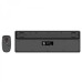 Kit Tastatura + Mouse OptimX Pro KM501W , High Quality, Slim, Silent click, Graphite black,  US Layout, Wireless 2.4GHz
